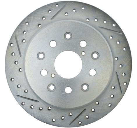 StopTech 01-05 Lexus IS300 / 02-10 Lexus SC430 Sport Slotted & Drilled Rear Right Brake Rotor