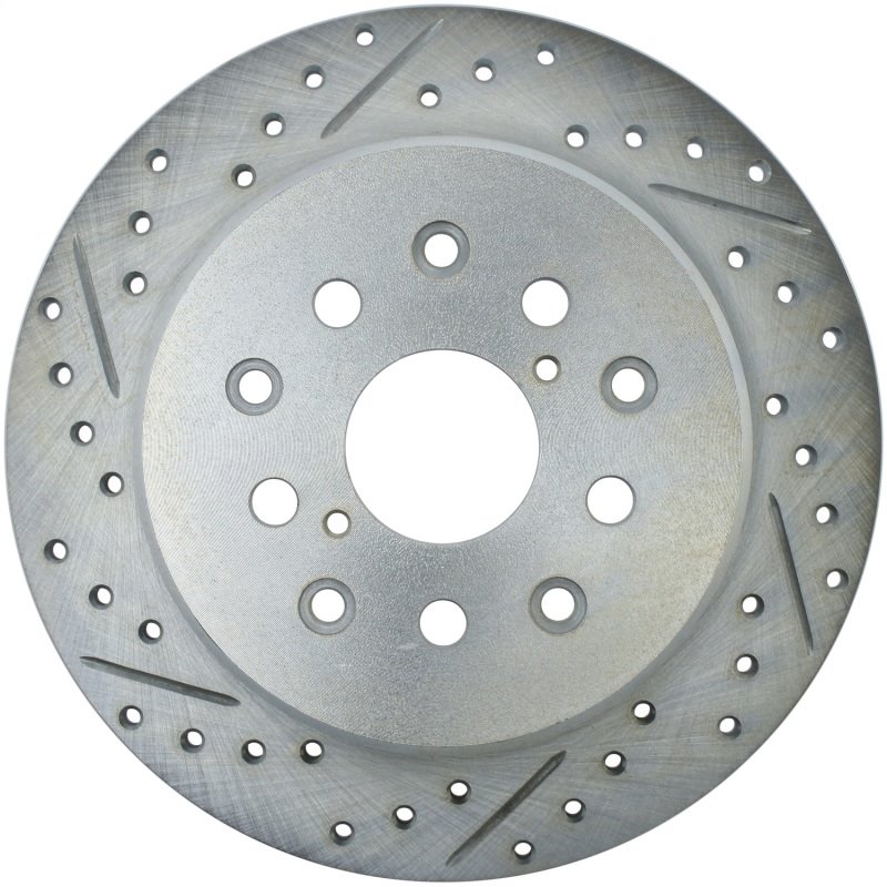 StopTech 01-05 Lexus IS300 / 02-10 Lexus SC430 Sport Slotted & Drilled Rear Right Brake Rotor