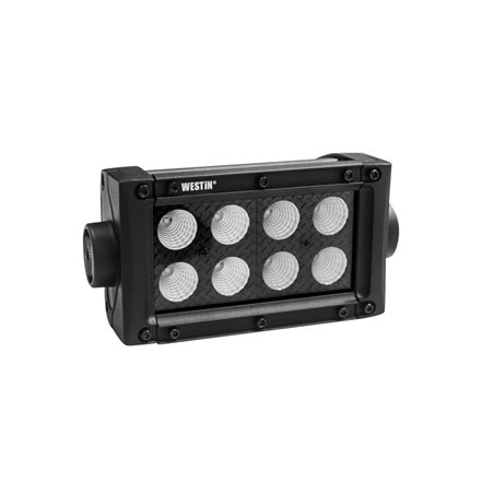 Westin B-FORCE LED Light Bar Double Row 4 inch Flood w/3W Cree - Black