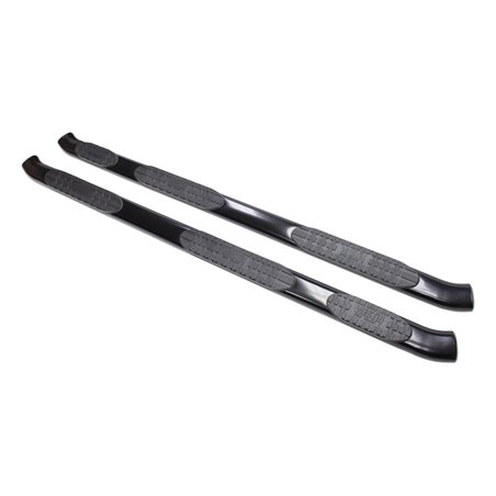 Westin 2015-2018 Ford F-150 SuperCrew (6.5ft Bed) PRO TRAXX 5 WTW Oval Nerf Step Bars - Black