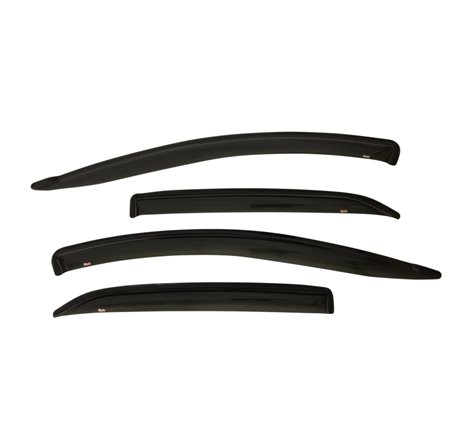 Westin 2014-2018 Toyota Corolla Wade Slim Wind Deflector 4pc - Smoke