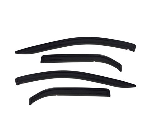 Westin 2012-2014.5 Toyota Camry Wade Slim Wind Deflector 4pc - Smoke