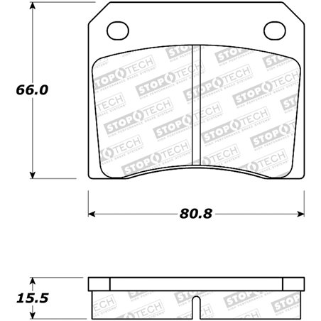 StopTech Street Brake Pads