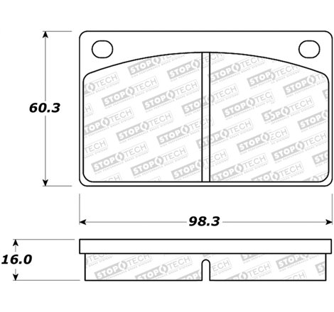 StopTech Street Brake Pads