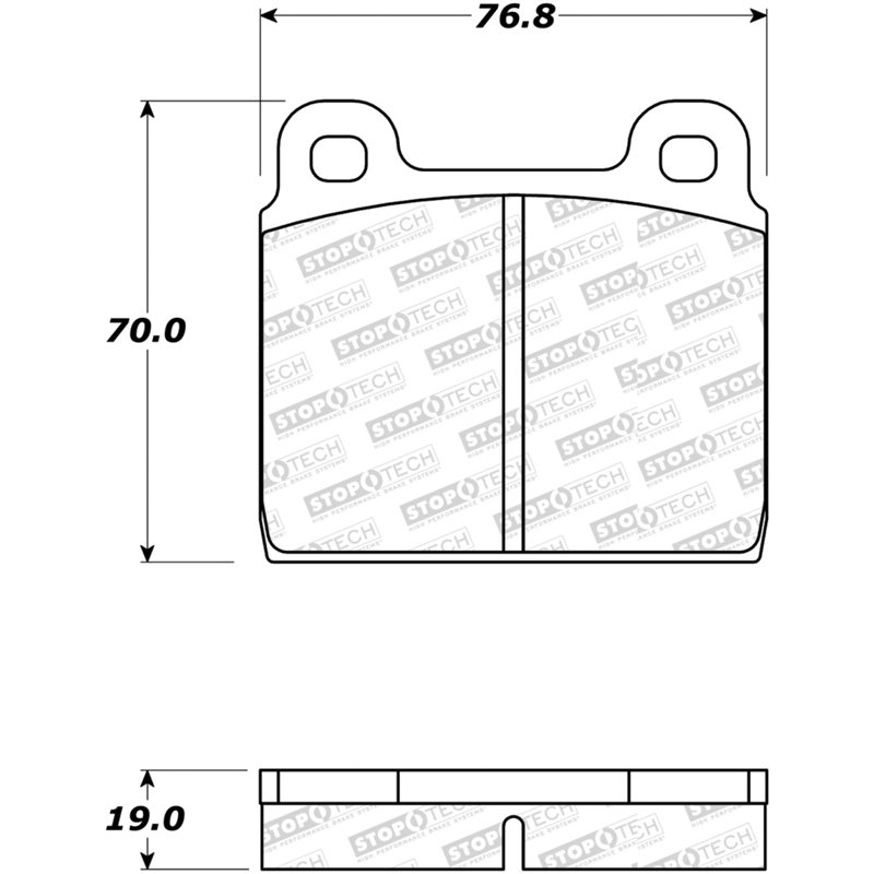 StopTech Street Brake Pads