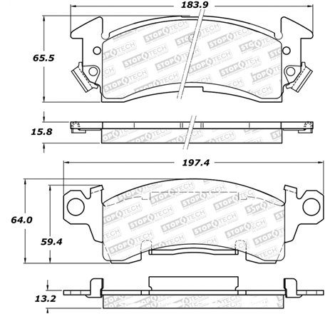 StopTech Street Brake Pads