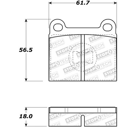 StopTech Street Brake Pads