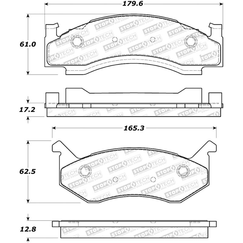 StopTech Street Brake Pads