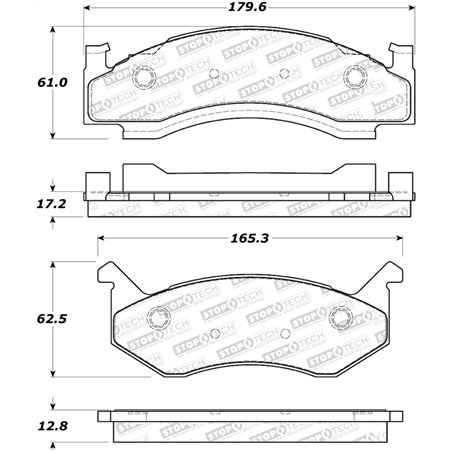 StopTech Street Brake Pads