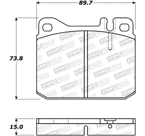 StopTech Street Brake Pads