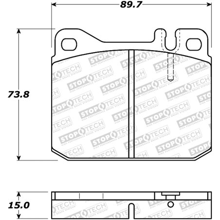 StopTech Street Brake Pads