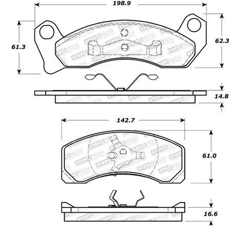 StopTech Street Brake Pads