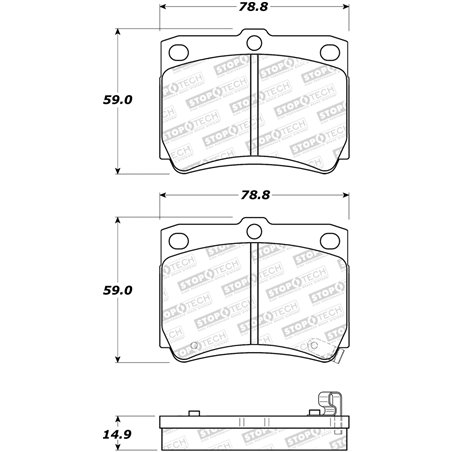 StopTech Street Brake Pads