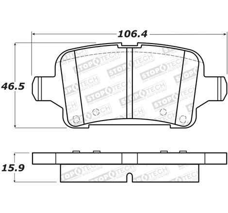 StopTech Street Brake Pads - Front