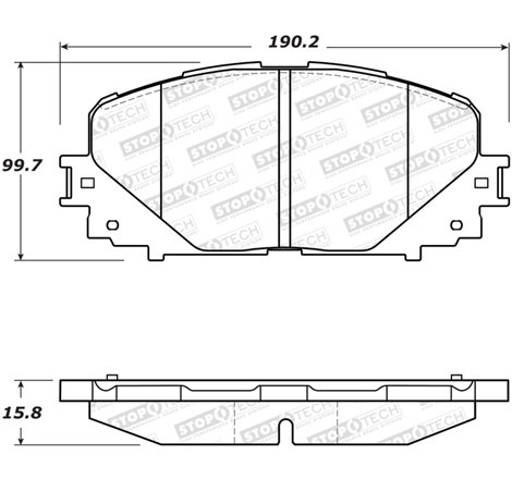 StopTech Street Brake Pads - Front