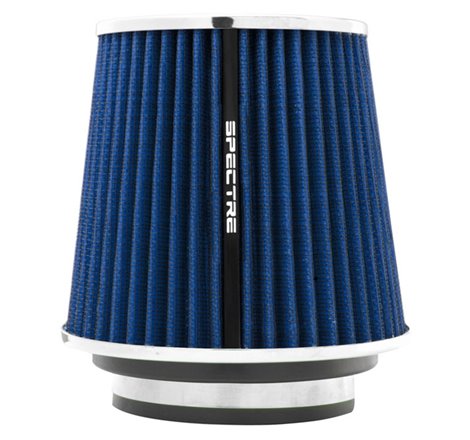 Spectre Adjustable Conical Air Filter 5-1/2in. Tall (Fits 3in. / 3-1/2in. / 4in. Tubes) - Blue