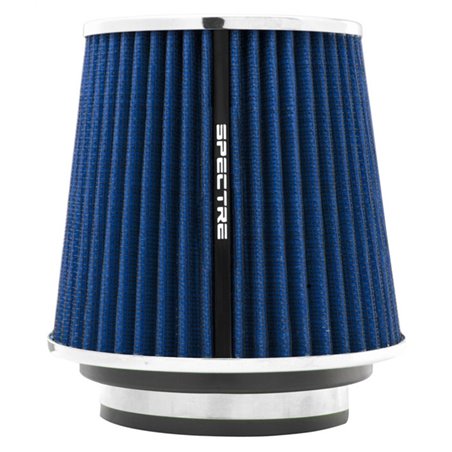 Spectre Adjustable Conical Air Filter 5-1/2in. Tall (Fits 3in. / 3-1/2in. / 4in. Tubes) - Blue