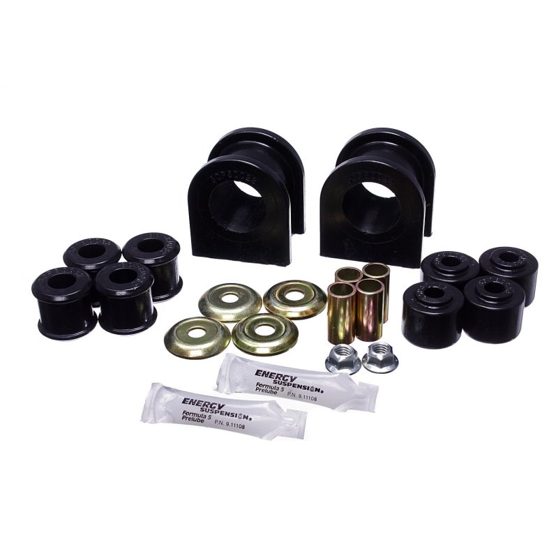 Energy Suspension 89-11 Ford F53 Motorhome Black 36mm Rear Sway Bar Bushing Set