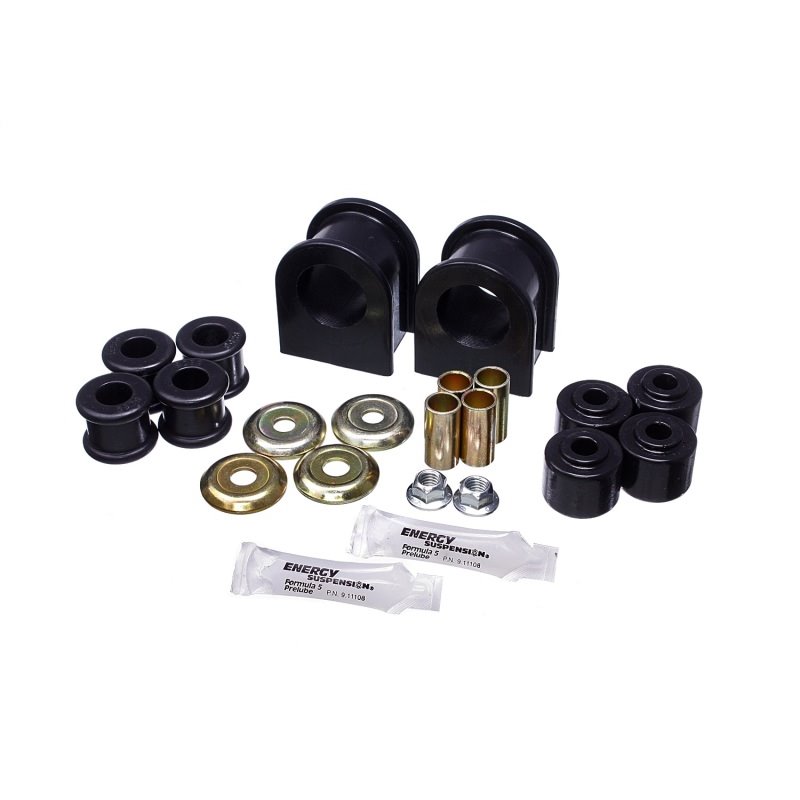 Energy Suspension 99-11 Ford F53 Motorhome Black 35mm Rear Sway Bar Bushing Set