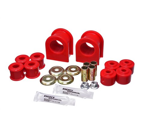 Energy Suspension 99-11 Ford F53 Motorhome Red 35mm Rear Sway Bar Bushing Set