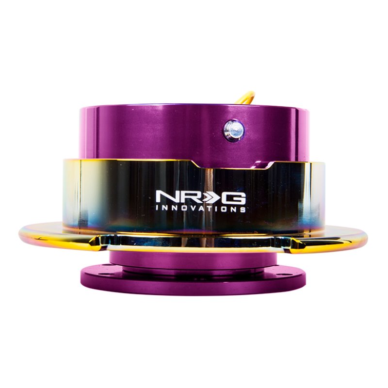 NRG Quick Release Gen 2.5 - Purple Body / Neochrome Ring