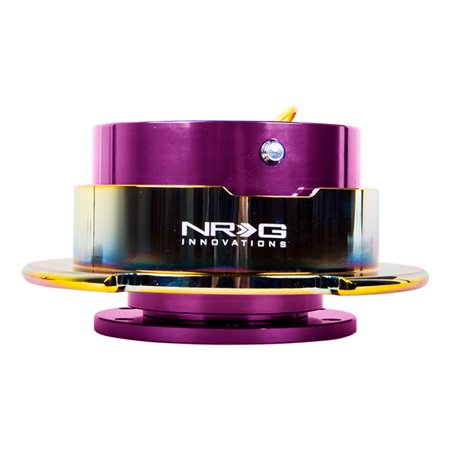 NRG Quick Release Gen 2.5 - Purple Body / Neochrome Ring