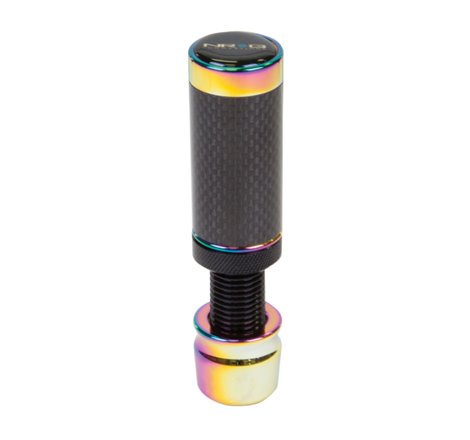 NRG Slimboy Adjustable Shift Knob (M10X1.50) Honda / Acura / Lotus - Carbon Fiber / Neochrome