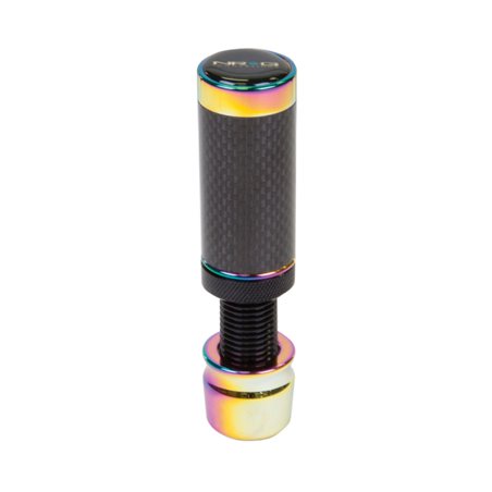 NRG Slimboy Adjustable Shift Knob (M10X1.50) Honda / Acura / Lotus - Carbon Fiber / Neochrome