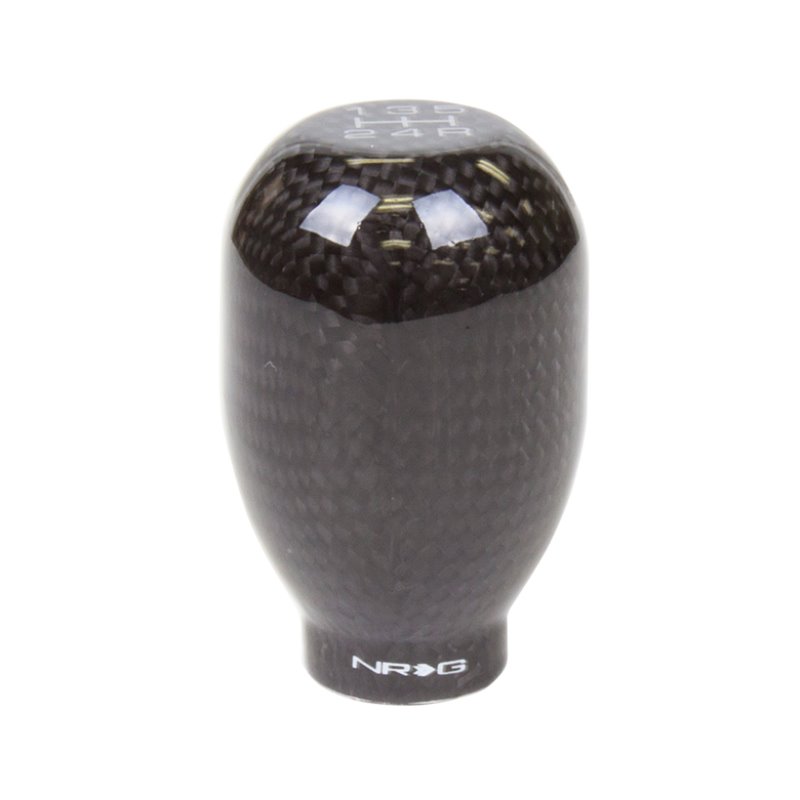 NRG Universal Shift Knob 42mm - Heavy Weight 480G / 1.1Lbs. - Black Carbon Fiber (5 Speed)