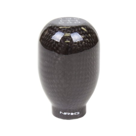 NRG Universal Shift Knob 42mm - Heavy Weight 480G / 1.1Lbs. - Black Carbon Fiber (5 Speed)