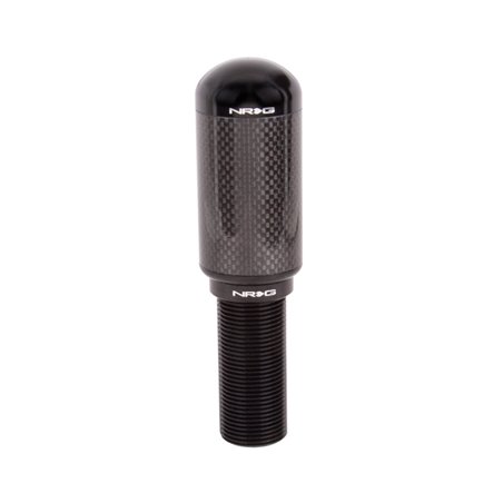 NRG Stealth Adjustable Shift Knob (M10X1.50) Honda / Acura / Lotus - Carbon Fiber