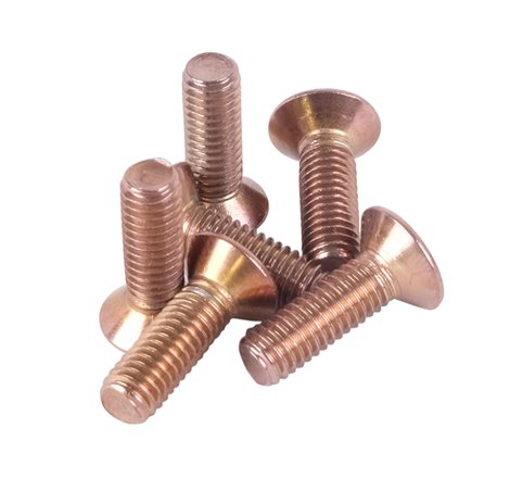 NRG Steering Wheel Screw Upgrade Kit (Conical) - Rose Gold