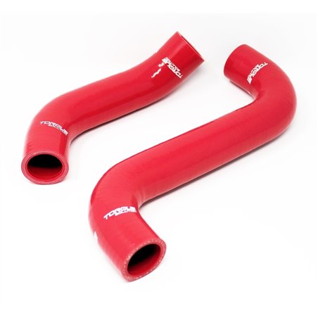 Torque Solution 02-07 Subaru WRX / 04-07 STI Silicone Radiator Hose Kit - Red