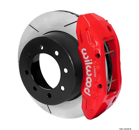 Wilwood TX6R Rear Kit 15.50in Red 13-17 Ford F-250/F-350 - 4WD