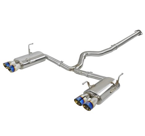 aFe Takeda 3in 304 SS Cat-Back Exhaust System 15-18 Subaru WRX/WRX STI H4-2.0/2.5L (t)