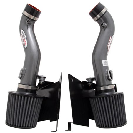 AEM 07 350z Silver Dual Inlet Cold Air Intakes w/ Heat Sheilds