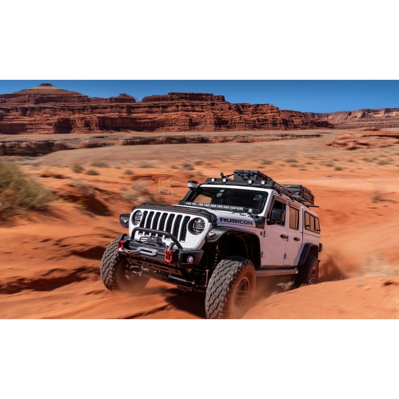 AVS 2018 Jeep Wrangler Unlimited (4-Door) Ventvisor Low Profile Window Deflectors 4pc - Smoke