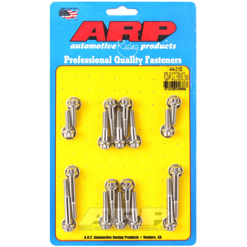 ARP Chrysler Small Block 5.7/6.1L Hemi 12pt Intake Manifold Bolt Kit