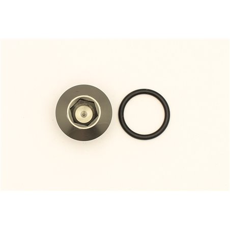 DeatschWerks 8AN ORB Male Plug Low Profile Internal Allen/Hex (Incl. O-Ring)