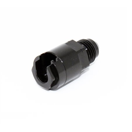 Torque Solution Locking Quick Disconnect Adapter Fitting: 5/16in SAE to -8AN Male Flare