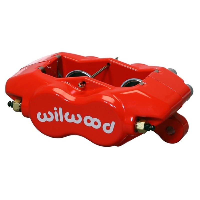 Wilwood Caliper-Forged DynaliteI-Red 1.12in Pistons .81in Disc