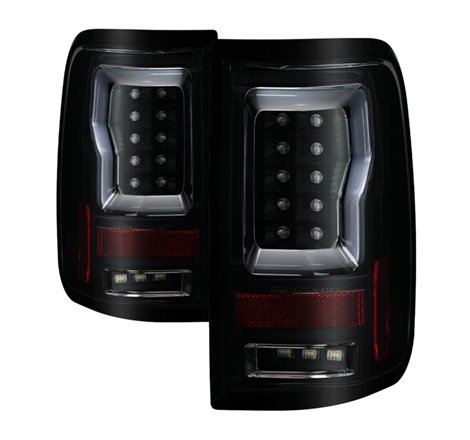 Spyder Ford F150 04-08 Styleside Tail Light V2 - LED - Black Smoke ALT-YD-FF15004V2-LBLED-BSM