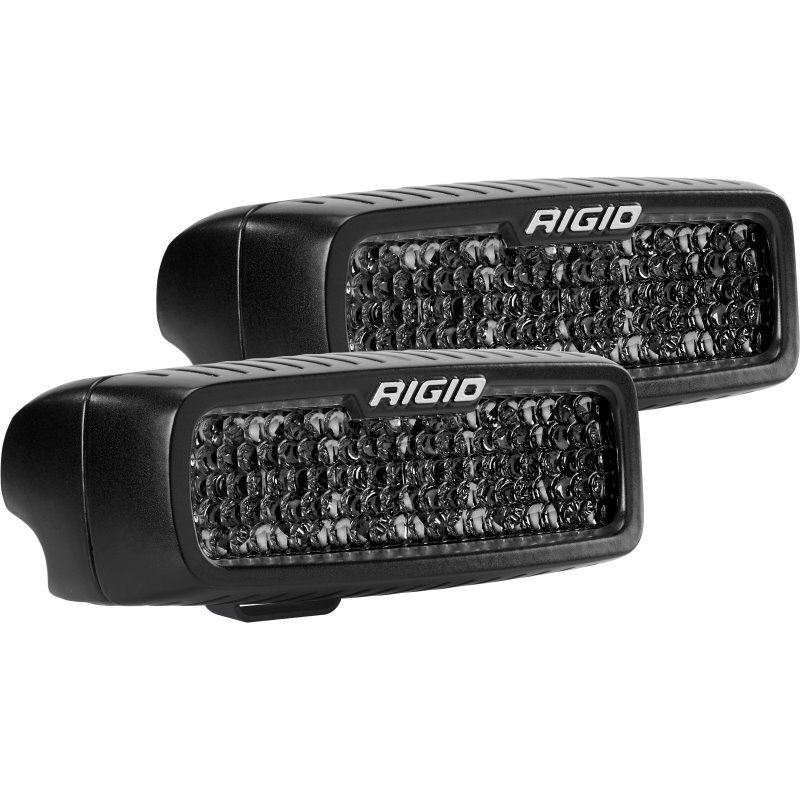 Rigid Industries SR-Q Series PRO Midnight Edition - Spot - Diffused - Pair