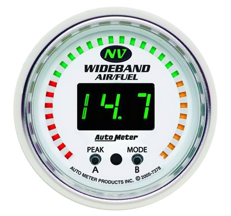 Autometer NV 52mm Wideband Air/Fuel Gauge