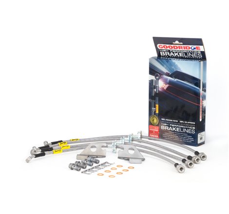 Goodridge 12-17 Chevrolet Caprice Police Package Only SS Brake Line Kit