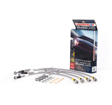 Goodridge 13-15 Subaru Crosstrek XV (All Models) SS Brake Line Kit