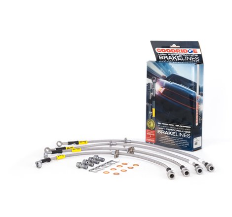 Goodridge 09-13 Subaru Forester (All Models) SS Brake Line Kit