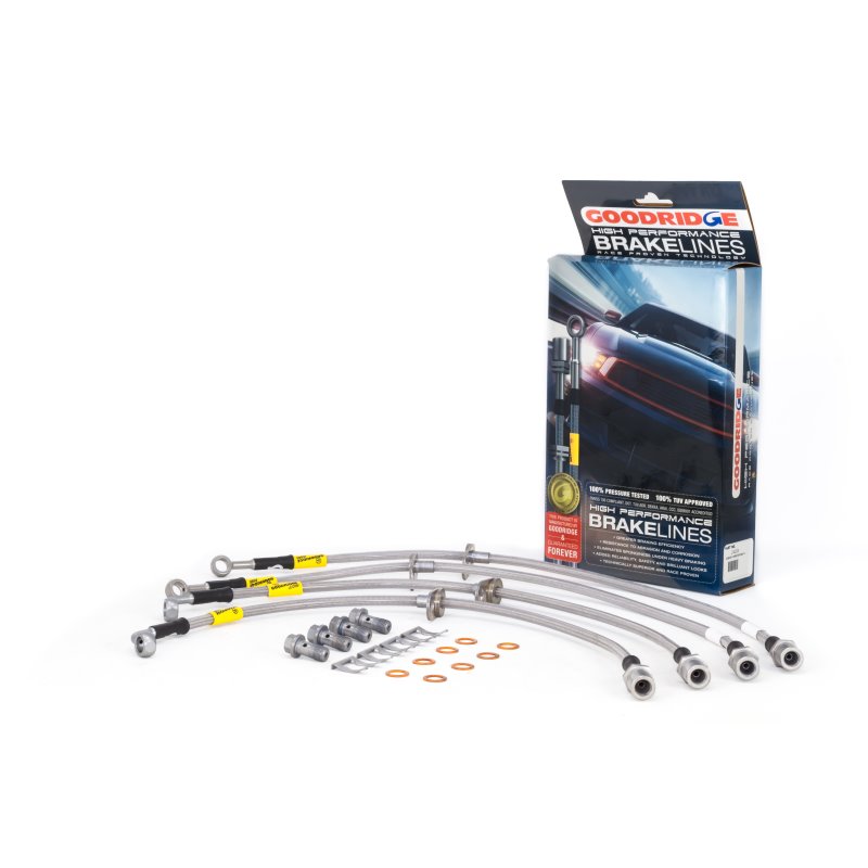 Goodridge 09-13 Subaru Forester (All Models) SS Brake Line Kit