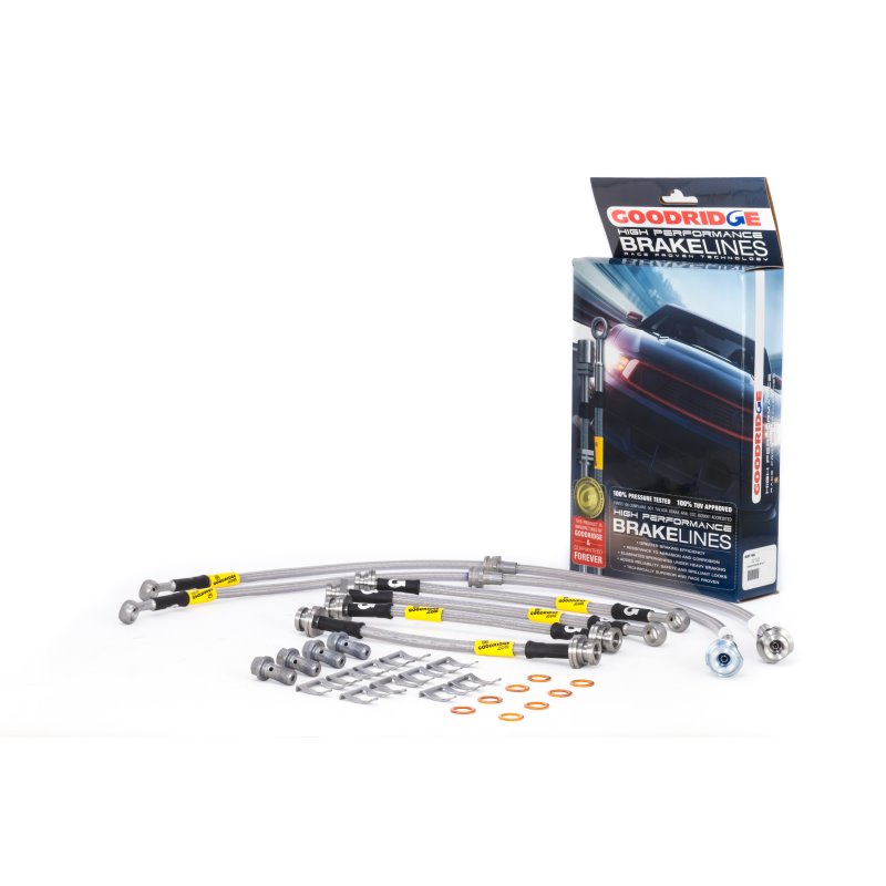 Goodridge 14-17 Nissan Rogue SS Brake Line Kit