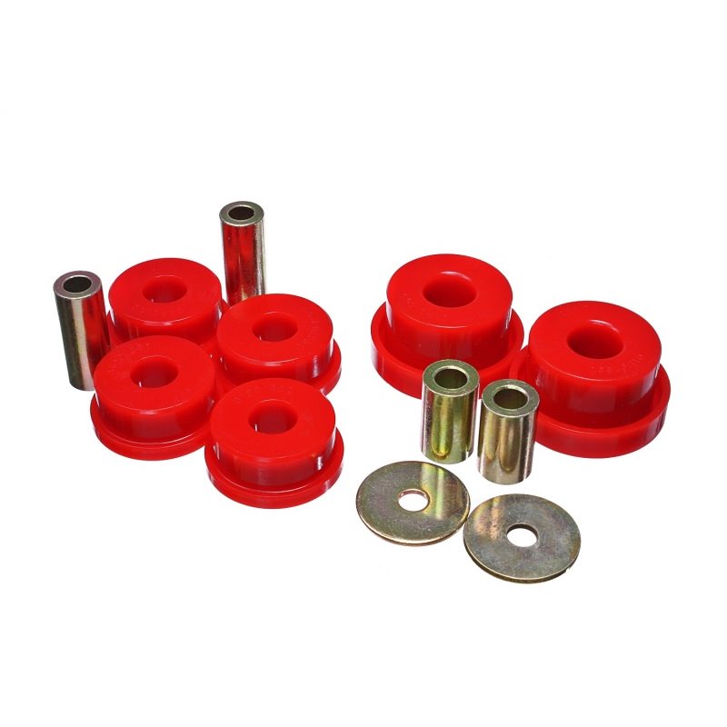 Energy Suspension 00-09 Subaru Legacy Red Rear Differential Mount Bushing Set